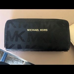 Black MK Michael Kors Wallet
